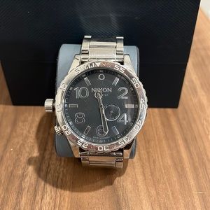 Nixon stainless steel 51-30 watch